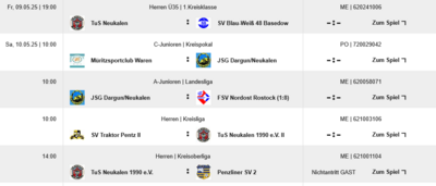 Vorschau Fußball am WE