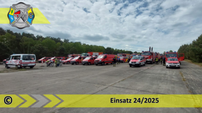 Meldung: Einsatz 24/2025 | Einsatzübung BSE | Krausnick Tropical-Islands-Allee