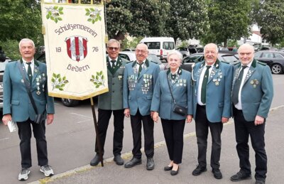 Foto zur Meldung: Schützenausmarsch in Nidda 2025