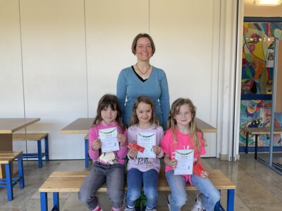 Meldung: Schülerschätzscheibe April
