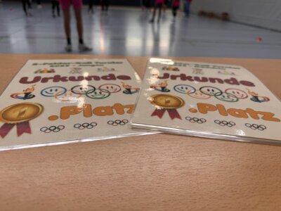 Meldung: Während des Umzugs: So war das 2-Felder-Ball-Turnier der Grundschule