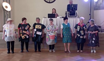 Models des Seniorenvereins (Bild vergrößern)
