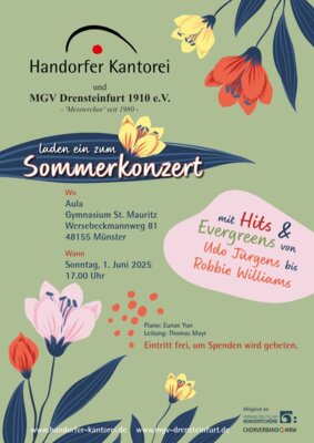 Teilnahme am Sommerkonzert der Handorfer Kantorei