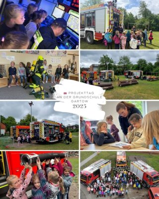 Meldung: Feuerwehr zum Anfassen – Projekttag an der Grundschule Gartow
