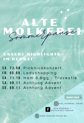 Meldung: Sommerpause