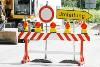 Baustelle Silbermühlbrücke in Dieterskirchen