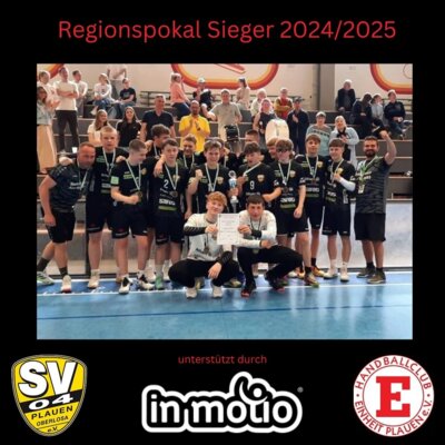 +++ B-Jugend feiert nach schwerer Saison Pokalsieg +++