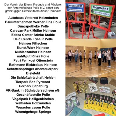 Foto zur Meldung: Flohmarkt des Fördervereins