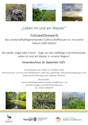 Plakat zum Fotowettbewerb 2025 (Bild vergrößern)