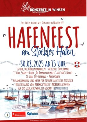 Hafenfest am 30.08.2025 im Stöckter Hafen