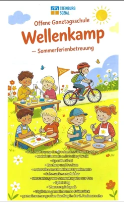 Programm für die Sommerferienbetreuung (Bild vergr&ouml;&szlig;ern)