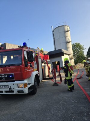 Gemeinsamer Übungsdienst mit Kirchboitzen (Bild vergrößern)
