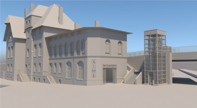 Foto zur Meldung: Alter Bahnhof - neue Ideen