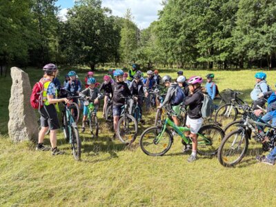 Fahrradtour der Klasse 4