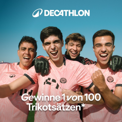 Decathlon Trikotgewinnspiel (Bild vergrößern)