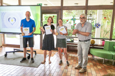 Ehrung langjähriger Mitglieder des Fördervereins – 10 Jahre Engagement für die Albert-Schule