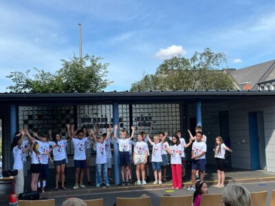 Abschiedsfeier der Klasse 4