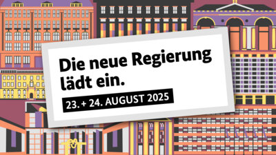 Foto zur Meldung: Die neue Regierung lädt ein
