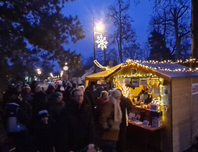 Foto zur Meldung: Vorbereitungen für Rangsdorfer Weihnachtsmarkt