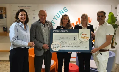 Foto zur Meldung: 3. Spendenlauf zugunsten der Kinderklinik Dritter Orden Passau