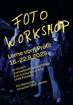 Fotografie-Workshop in & für die Waldstadt