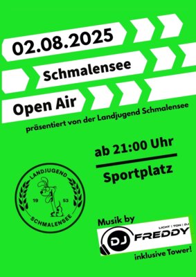 Foto zur Meldung: Landjugendgruppe Schmalensee: Open Air am 2. August