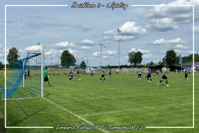 1.Spieltag KK: Vorwärts Röslau II - FC Lorenzreuth 3:2 (Bild vergr&ouml;&szlig;ern)
