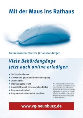 Online Bürgerservice der Verwaltungsgemeinschaft Neunburg vorm Wald