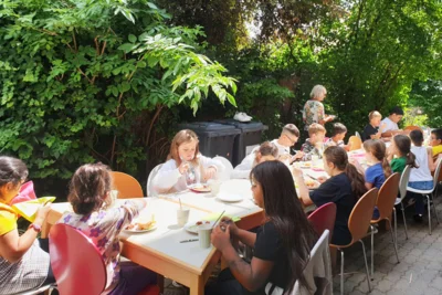 Grillen im Ganztag
