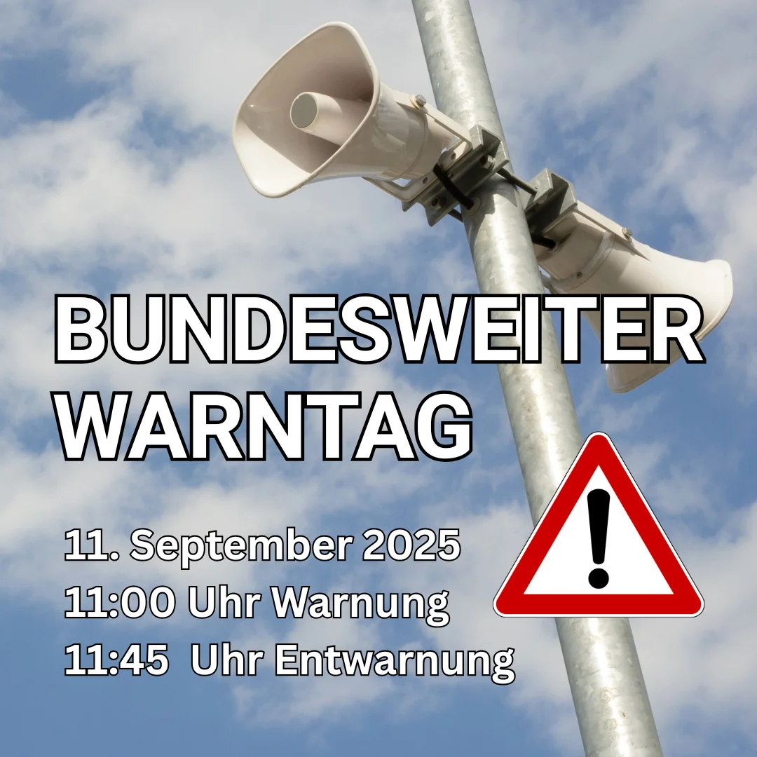 Kloster Lehnin - Bundesweiter WARNTAG am 11.09.2025 – warum