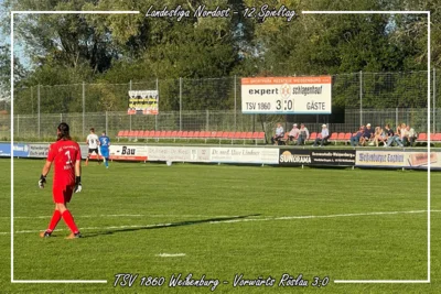 12.Spieltag: TSV 1860 Weißenburg - Vorwärts Röslau 3:0 (Bild vergr&ouml;&szlig;ern)