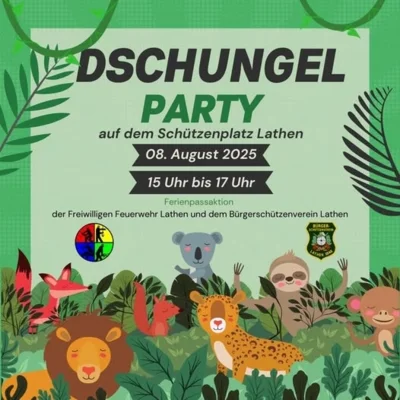Ferienpassaktion des BSV Lathen und der Freiwilligen Feuerwehr Lathen. (Bild vergr&ouml;&szlig;ern)
