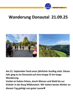 Wanderung Donautal 21.09.25 (Bild vergr&ouml;&szlig;ern)