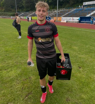 Raphael Kaik überzeugte bei seinem Startelfeinsatz durch eine engagierte Leistung. (Bild vergr&ouml;&szlig;ern)