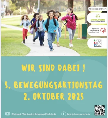 Bewegungsaktionstag in Rheinland-Pfalz