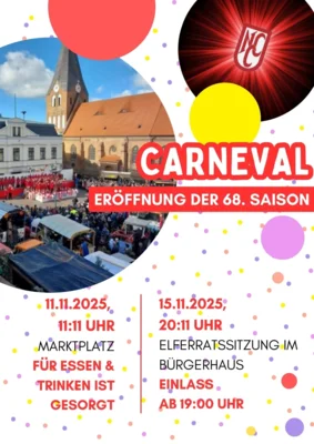 Noch 25 Tage bis zum Carnevalsauftrakt (Bild vergr&ouml;&szlig;ern)
