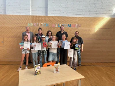 Gemeindeinterner Vorlesewettbewerb in Pondorf (Bild vergr&ouml;&szlig;ern)
