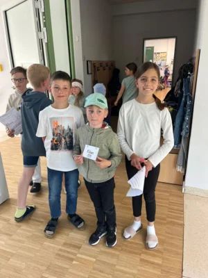 Vorschulkinder in der Grundschule Pondorf (Bild vergr&ouml;&szlig;ern)