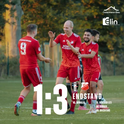 Nachbericht zum Sieg unserer 1. Herren gegen die SG Stavern/Apeldorn (Bild vergr&ouml;&szlig;ern)