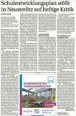 Strelitzer Zeitung (Bild vergr&ouml;&szlig;ern)