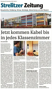 Strelitzer Zeitung (Bild vergr&ouml;&szlig;ern)