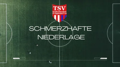 Diese Niederlage schmerzt sehr – Siegtor in letzter Minute (Bild vergr&ouml;&szlig;ern)