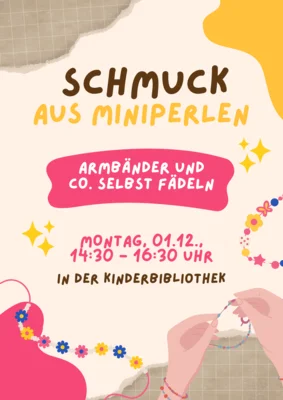Schmuck aus Miniperlen basteln