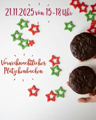 Vorweihnachtliches Plätzchenbacken am 21.11.2025 von 15 bis 18 Uhr (Bild vergr&ouml;&szlig;ern)