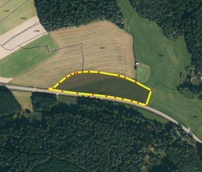 Verkauf einer landwirtschaftlichen Nutzfläche (Teilfäche der Fl.Nr. 996 der Gemarkung Haag mit ca. 10.300 m²) bei Denglarn