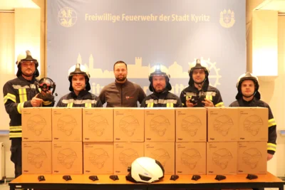 Neue Helme für die Freiwillige Feuerwehr Kyritz