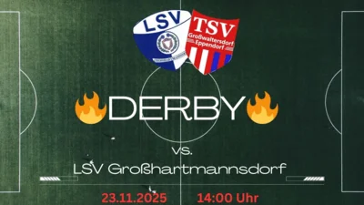 Derby in Großhartmannsdorf (Bild vergr&ouml;&szlig;ern)