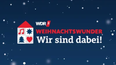 Marlies Schaum vom WDR2 berichtet live von der B1 Aktion für das WDR Weihnachtswunder (Bild vergr&ouml;&szlig;ern)