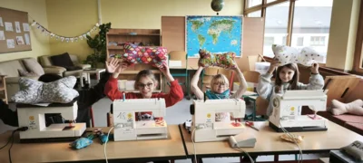 Neuigkeiten aus unserer Näh-AG (Bild vergr&ouml;&szlig;ern)