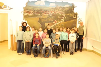 Besuch im Rathaus (Bild vergr&ouml;&szlig;ern)